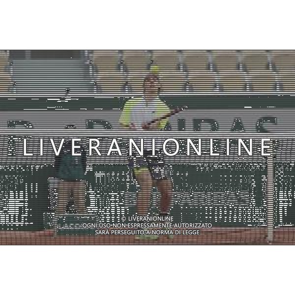 Roland Garros 2020, Grand Slam tournament - Tennis Internationals, 01 October 2020 Roland Garros stadium, paris, france, Italy Photo showing: Denis SHAPOVALOV (CAN) @LM/DPPI/DPPI/Stephane Allaman AG ALDO LIVERANI SAS