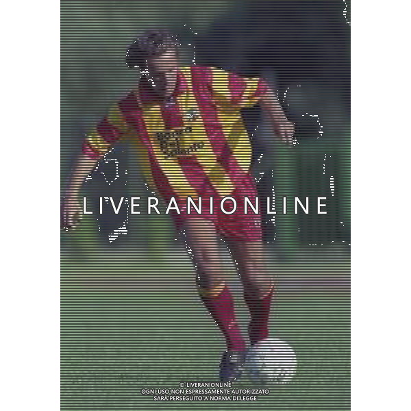 1997-1998 LECCE CALCIO NELLA FOTO RICCARDO MASPERO AG ALDO LIVERANI SAS