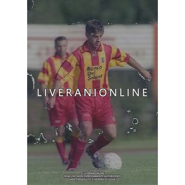1997-1998 LECCE CALCIO NELLA FOTO FRANCESCO COZZA AG ALDO LIVERANI SAS