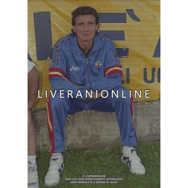 1997-1998 LECCE CALCIO NELLA FOTO FABRIZIO LORIERI AG ALDO LIVERANI SAS