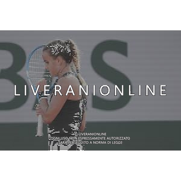 Roland Garros 2020, Grand Slam tournament - Tennis Internationals, 01 October 2020 Roland Garros stadium, paris, france, Italy Photo showing: Clara BUREL (FRA) @LM/DPPI/DPPI/Stephane Allaman AG ALDO LIVERANI SAS