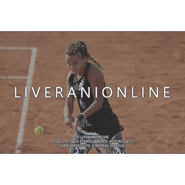 Roland Garros 2020, Grand Slam tournament - Tennis Internationals, 01 October 2020 Roland Garros stadium, paris, france, Italy Photo showing: Clara BUREL (FRA) @LM/DPPI/DPPI/Stephane Allaman AG ALDO LIVERANI SAS