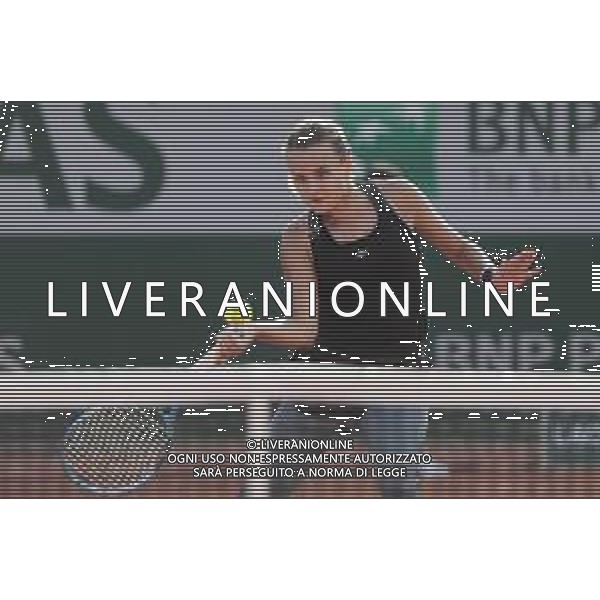 Roland Garros 2020, Grand Slam tournament - Tennis Internationals, 01 October 2020 Roland Garros stadium, paris, france, Italy Photo showing: Clara BUREL (FRA) @LM/DPPI/DPPI/Stephane Allaman AG ALDO LIVERANI SAS