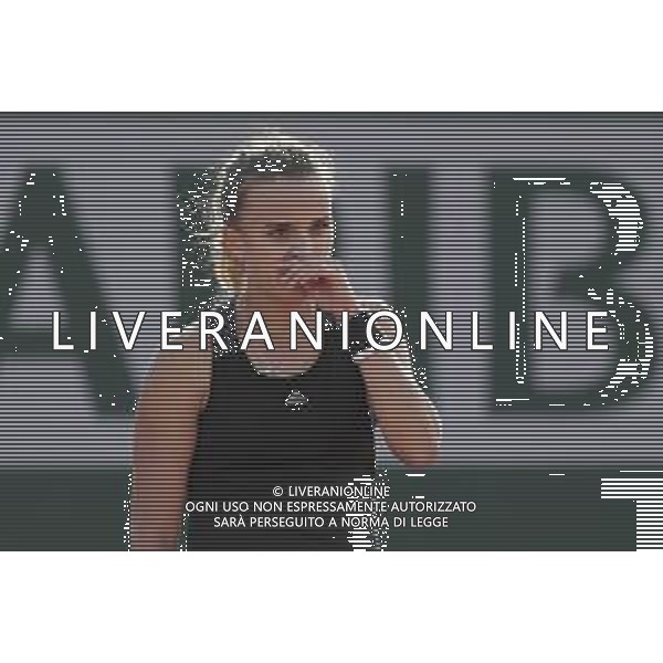 Roland Garros 2020, Grand Slam tournament - Tennis Internationals, 01 October 2020 Roland Garros stadium, paris, france, Italy Photo showing: Clara BUREL (FRA) @LM/DPPI/DPPI/Stephane Allaman AG ALDO LIVERANI SAS