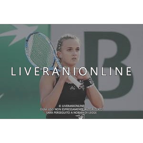 Roland Garros 2020, Grand Slam tournament - Tennis Internationals, 01 October 2020 Roland Garros stadium, paris, france, Italy Photo showing: Clara BUREL (FRA) @LM/DPPI/DPPI/Stephane Allaman AG ALDO LIVERANI SAS