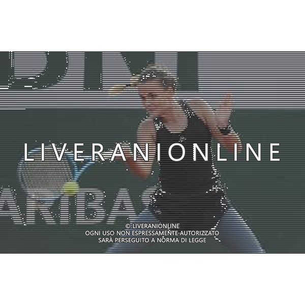 Roland Garros 2020, Grand Slam tournament - Tennis Internationals, 01 October 2020 Roland Garros stadium, paris, france, Italy Photo showing: Clara BUREL (FRA) @LM/DPPI/DPPI/Stephane Allaman AG ALDO LIVERANI SAS