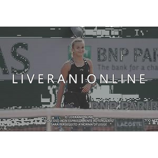 Roland Garros 2020, Grand Slam tournament - Tennis Internationals, 01 October 2020 Roland Garros stadium, paris, france, Italy Photo showing: Clara BUREL (FRA) @LM/DPPI/DPPI/Stephane Allaman AG ALDO LIVERANI SAS
