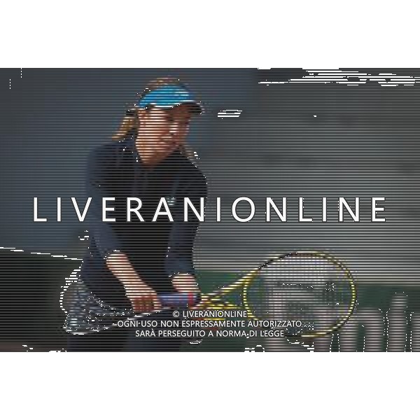 Roland Garros 2020, Grand Slam tournament - Tennis Internationals, 01 October 2020 Roland Garros stadium, paris, france, Italy Photo showing: Danielle Collins of the United States in action against Clara Tauson of Denmark @LM/DPPI/DPPI/Rob Prange AG ALDO LIVERANI SAS