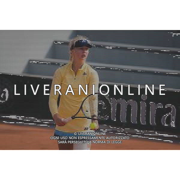 Roland Garros 2020, Grand Slam tournament - Tennis Internationals, 01 October 2020 Roland Garros stadium, paris, france, Italy Photo showing: Clara Tauson of Denmark in action against Danielle Collins of the United States @LM/DPPI/DPPI/Rob Prange AG ALDO LIVERANI SAS