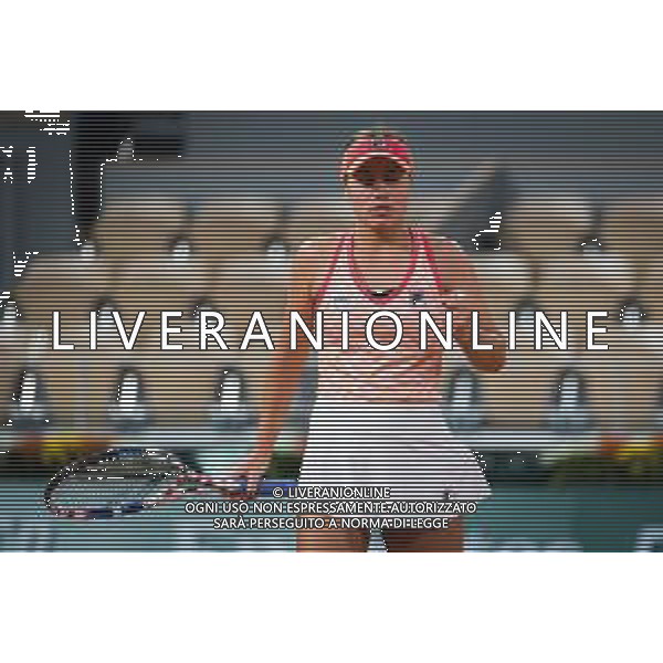 Roland Garros 2020, Grand Slam tournament - Tennis Internationals, 01 October 2020 Roland Garros stadium, paris, france, Italy Photo showing: Sofia Kenin of the United States in action against Ana Bogdan of Romania @LM/DPPI/DPPI/Rob Prange AG ALDO LIVERANI SAS