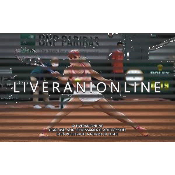 Roland Garros 2020, Grand Slam tournament - Tennis Internationals, 01 October 2020 Roland Garros stadium, paris, france, Italy Photo showing: Sofia Kenin of the United States in action against Ana Bogdan of Romania @LM/DPPI/DPPI/Rob Prange AG ALDO LIVERANI SAS