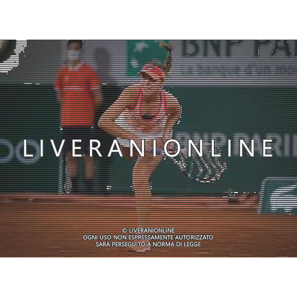 Roland Garros 2020, Grand Slam tournament - Tennis Internationals, 01 October 2020 Roland Garros stadium, paris, france, Italy Photo showing: Sofia Kenin of the United States in action against Ana Bogdan of Romania @LM/DPPI/DPPI/Rob Prange AG ALDO LIVERANI SAS