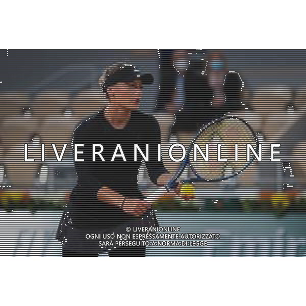 Roland Garros 2020, Grand Slam tournament - Tennis Internationals, 01 October 2020 Roland Garros stadium, paris, france, Italy Photo showing: Ana Bogdan of Romania in action against Sofia Kenin of the United States @LM/DPPI/DPPI/Rob Prange AG ALDO LIVERANI SAS