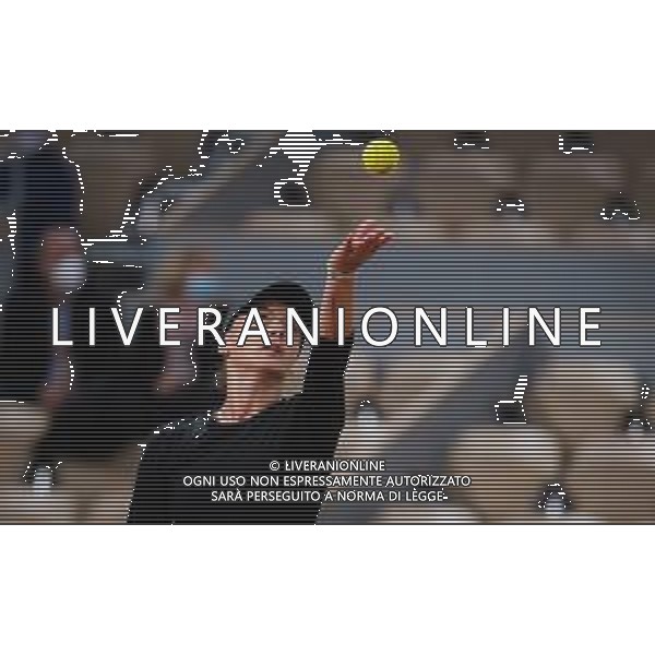 Roland Garros 2020, Grand Slam tournament - Tennis Internationals, 01 October 2020 Roland Garros stadium, paris, france, Italy Photo showing: Ana Bogdan of Romania in action against Sofia Kenin of the United States @LM/DPPI/DPPI/Rob Prange AG ALDO LIVERANI SAS