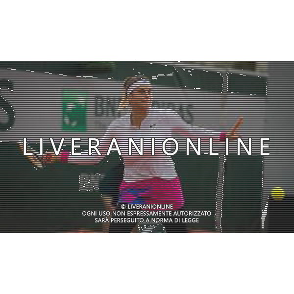 Roland Garros 2020, Grand Slam tournament - Tennis Internationals, 01 October 2020 Roland Garros stadium, paris, france, Italy Photo showing: Aryna Sabalenka of Belarus in action against Daria Kasatkina of Russia @LM/DPPI/DPPI/Rob Prange AG ALDO LIVERANI SAS