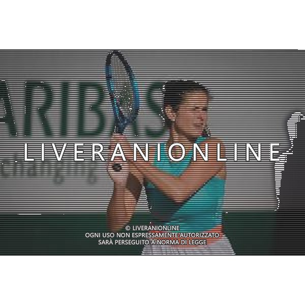 Roland Garros 2020, Grand Slam tournament - Tennis Internationals, 01 October 2020 Roland Garros stadium, paris, france, Italy Photo showing: Julia Goerges of Gemany in action against Laura Siegemund of Germany @LM/DPPI/DPPI/Rob Prange AG ALDO LIVERANI SAS