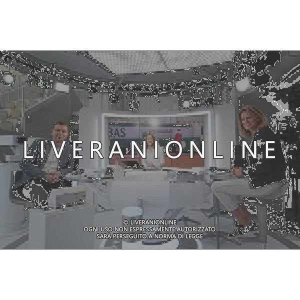 Roland Garros 2020, Grand Slam tournament - Tennis Internationals, 01 October 2020 Roland Garros stadium, paris, france, Italy Photo showing: Laurent Luyat (french sport journalist at France Television Group), Justine Henin (tennis consultant for France Television Group), Amelie Mauresmo (tennis consultant for France Television Group) @LM/DPPI/DPPI/Stephane Allaman AG ALDO LIVERANI SAS