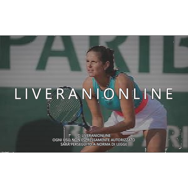 Roland Garros 2020, Grand Slam tournament - Tennis Internationals, 01 October 2020 Roland Garros stadium, paris, france, Italy Photo showing: Julia Goerges of Gemany in action against Laura Siegemund of Germany @LM/DPPI/DPPI/Rob Prange AG ALDO LIVERANI SAS