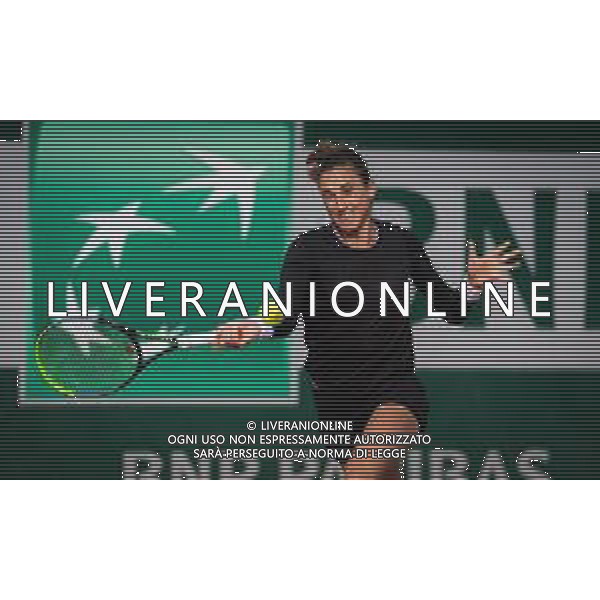 Roland Garros 2020, Grand Slam tournament - Tennis Internationals, 01 October 2020 Roland Garros stadium, paris, france, Italy Photo showing: Petra Martic of Croatia in action against Veronika Kudermetova of Russia @LM/DPPI/DPPI/Rob Prange AG ALDO LIVERANI SAS