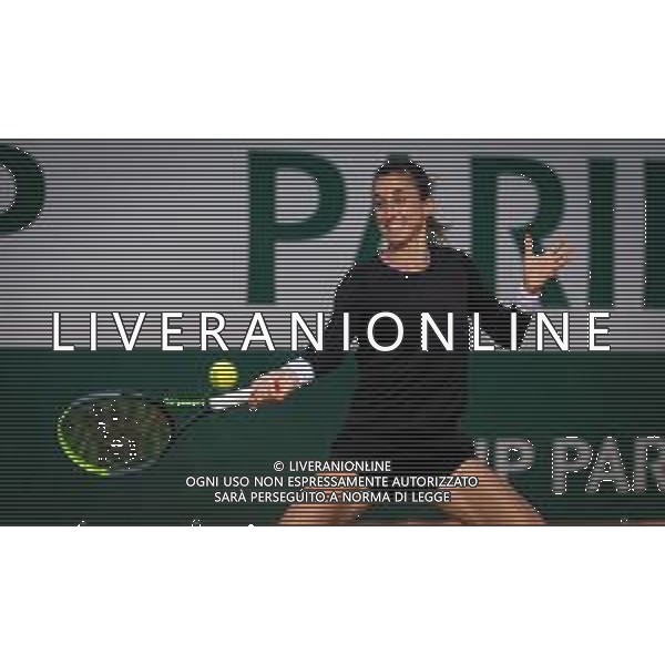 Roland Garros 2020, Grand Slam tournament - Tennis Internationals, 01 October 2020 Roland Garros stadium, paris, france, Italy Photo showing: Petra Martic of Croatia in action against Veronika Kudermetova of Russia @LM/DPPI/DPPI/Rob Prange AG ALDO LIVERANI SAS