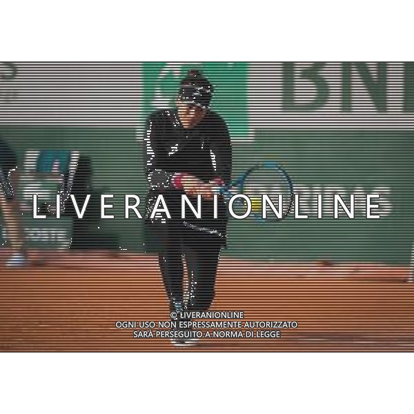 Roland Garros 2020, Grand Slam tournament - Tennis Internationals, 01 October 2020 Roland Garros stadium, paris, france, Italy Photo showing: Garbine Muguruza of Spain in action against Kristyna Pliskova of the Czech Republic @LM/DPPI/DPPI/Rob Prange AG ALDO LIVERANI SAS