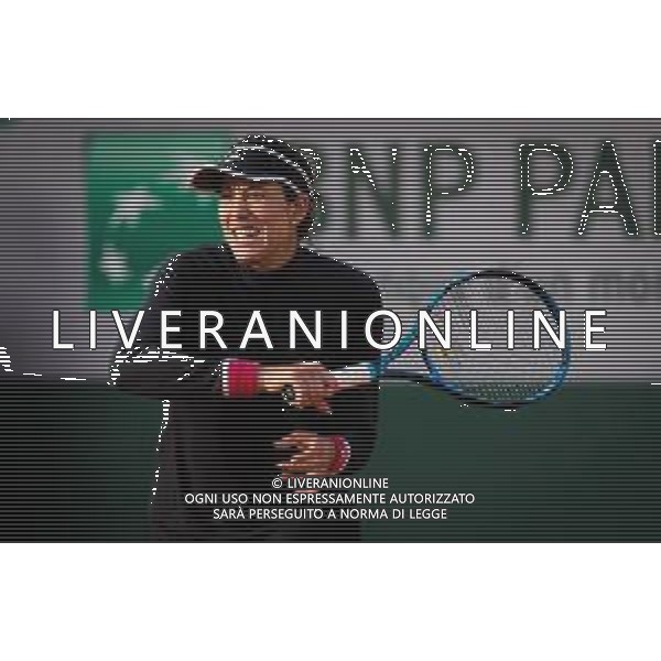 Roland Garros 2020, Grand Slam tournament - Tennis Internationals, 01 October 2020 Roland Garros stadium, paris, france, Italy Photo showing: Garbine Muguruza of Spain in action against Kristyna Pliskova of the Czech Republic @LM/DPPI/DPPI/Rob Prange AG ALDO LIVERANI SAS