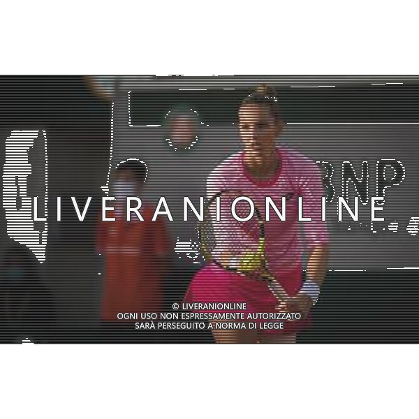 Roland Garros 2020, Grand Slam tournament - Tennis Internationals, 01 October 2020 Roland Garros stadium, paris, france, Italy Photo showing: Kristyna Pliskova of the Czech Republic in action against Garbine Muguruza of Spain @LM/DPPI/DPPI/Rob Prange AG ALDO LIVERANI SAS