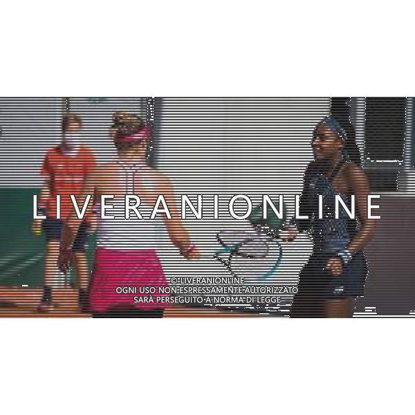 Roland Garros 2020, Grand Slam tournament - Tennis Internationals, 01 October 2020 Roland Garros stadium, paris, france, Italy Photo showing: @LM/DPPI/DPPI/Rob Prange AG ALDO LIVERANI SAS