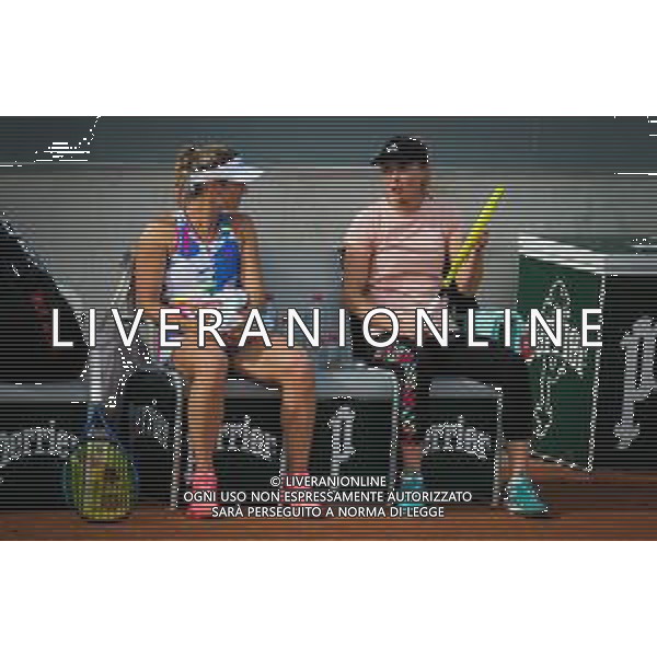 Roland Garros 2020, Grand Slam tournament - Tennis Internationals, 01 October 2020 Roland Garros stadium, paris, france, Italy Photo showing: @LM/DPPI/DPPI/Rob Prange AG ALDO LIVERANI SAS