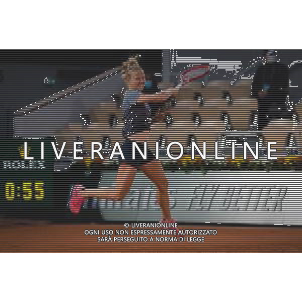 Roland Garros 2020, Grand Slam tournament - Tennis Internationals, 01 October 2020 Roland Garros stadium, paris, france, Italy Photo showing: Fiona Ferro of France in action against Elena Rybakina of Kazakhstan @LM/DPPI/DPPI/Rob Prange AG ALDO LIVERANI SAS