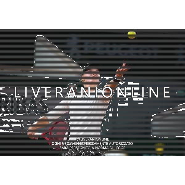 Roland Garros 2020, Grand Slam tournament - Tennis Internationals, 01 October 2020 Roland Garros stadium, paris, france, Italy Photo showing: Elena Rybakina of Kazakhstan in action against Fiona Ferro of France @LM/DPPI/DPPI/Rob Prange AG ALDO LIVERANI SAS