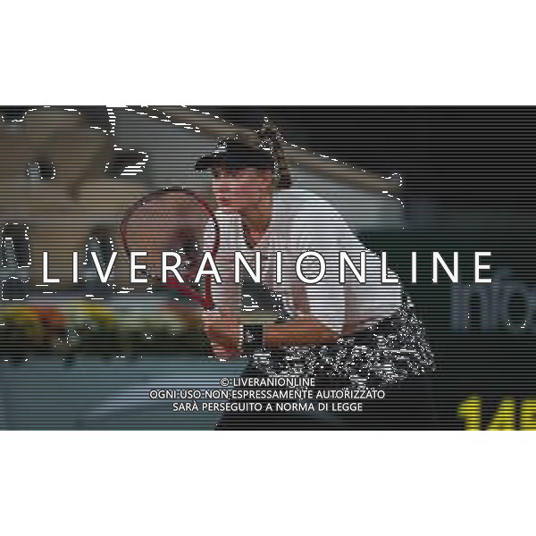 Roland Garros 2020, Grand Slam tournament - Tennis Internationals, 01 October 2020 Roland Garros stadium, paris, france, Italy Photo showing: Elena Rybakina of Kazakhstan in action against Fiona Ferro of France @LM/DPPI/DPPI/Rob Prange AG ALDO LIVERANI SAS