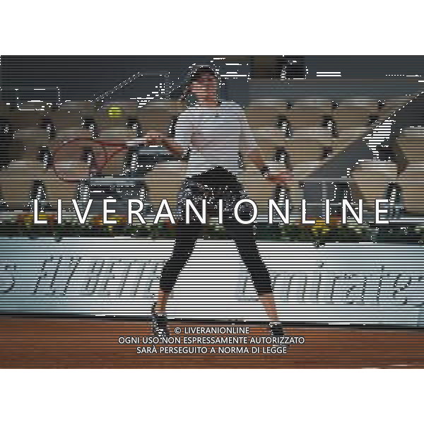 Roland Garros 2020, Grand Slam tournament - Tennis Internationals, 01 October 2020 Roland Garros stadium, paris, france, Italy Photo showing: Elena Rybakina of Kazakhstan in action against Fiona Ferro of France @LM/DPPI/DPPI/Rob Prange AG ALDO LIVERANI SAS