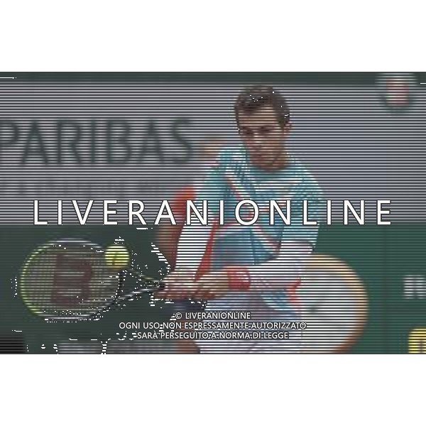 Roland Garros 2020, Grand Slam tournament - Tennis Internationals, 02 October 2020 Roland Garros stadium, paris, france, Italy Photo showing: HUGO GASTON (FRA) @LM/DPPI/DPPI/Stephane Allaman AG ALDO LIVERANI SAS
