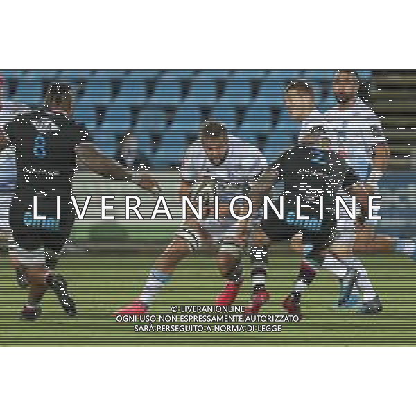 Zebre vs Cardiff Blues - Rugby Guinness Pro 14 2020/2021, 02 October 2020 Sergio Lanfranchi Stadium, parma, Italy Photo showing: Josh Turnbull (Cardiff) carries the Ball @LM/Massimiliano Carnabuci AG ALDO LIVERANI SAS
