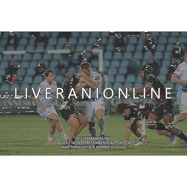 Zebre vs Cardiff Blues - Rugby Guinness Pro 14 2020/2021, 02 October 2020 Sergio Lanfranchi Stadium, parma, Italy Photo showing: Jarrod Evans (Cardiff) carries the ball @LM/Massimiliano Carnabuci AG ALDO LIVERANI SAS