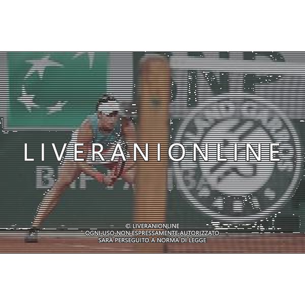 Roland Garros 2020, Grand Slam tournament - Tennis Internationals, 02 October 2020 Roland Garros stadium, paris, france, Italy Photo showing: Caroline Garcia (FRA) @LM/DPPI/DPPI/Stephane Allaman AG ALDO LIVERANI SAS