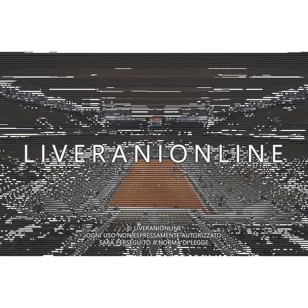 Roland Garros 2020, Grand Slam tournament - Tennis Internationals, 02 October 2020 Roland Garros stadium, paris, france, Italy Photo showing: Illustration of Philippe Chatrier stadium with the roof top closed @LM/DPPI/DPPI/Stephane Allaman AG ALDO LIVERANI SAS