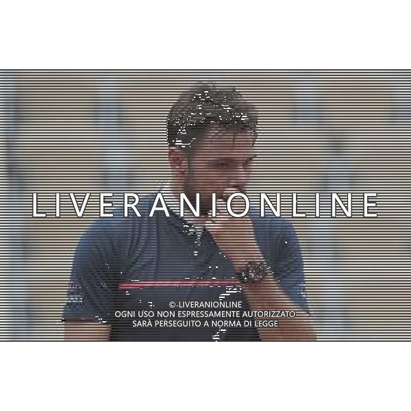 Roland Garros 2020, Grand Slam tournament - Tennis Internationals, 02 October 2020 Roland Garros stadium, paris, france, Italy Photo showing: Stan Wawrinka (SUI) @LM/DPPI/DPPI/Stephane Allaman AG ALDO LIVERANI SAS