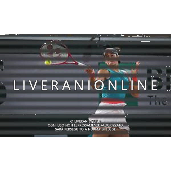 Roland Garros 2020, Grand Slam tournament - Tennis Internationals, 02 October 2020 Roland Garros stadium, paris, france, Italy Photo showing: Caroline Garcia of France in action against Elise Mertens of Belgium @LM/DPPI/DPPI/Rob Prange AG ALDO LIVERANI SAS
