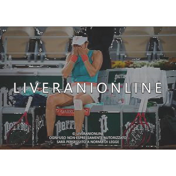 Roland Garros 2020, Grand Slam tournament - Tennis Internationals, 02 October 2020 Roland Garros stadium, paris, france, Italy Photo showing: @LM/DPPI/DPPI/Rob Prange AG ALDO LIVERANI SAS