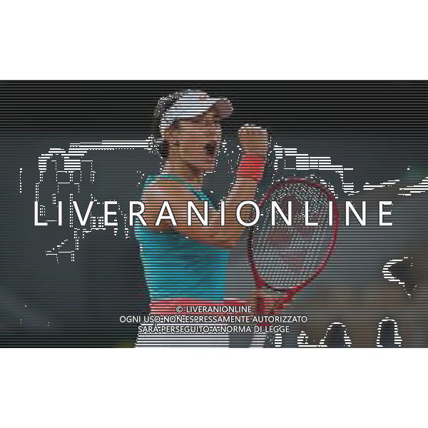Roland Garros 2020, Grand Slam tournament - Tennis Internationals, 02 October 2020 Roland Garros stadium, paris, france, Italy Photo showing: Caroline Garcia of France in action against Elise Mertens of Belgium @LM/DPPI/DPPI/Rob Prange AG ALDO LIVERANI SAS