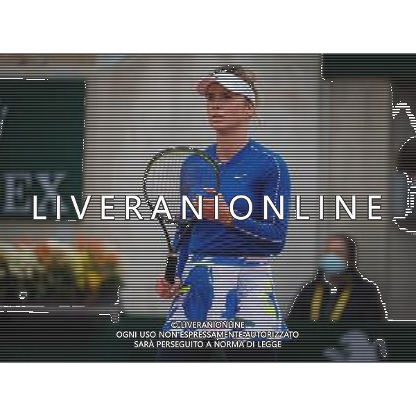Roland Garros 2020, Grand Slam tournament - Tennis Internationals, 02 October 2020 Roland Garros stadium, paris, france, Italy Photo showing: Elina Svitolina of the Ukraine in action against Ekaterina Alexandrova of Russia @LM/DPPI/DPPI/Rob Prange AG ALDO LIVERANI SAS