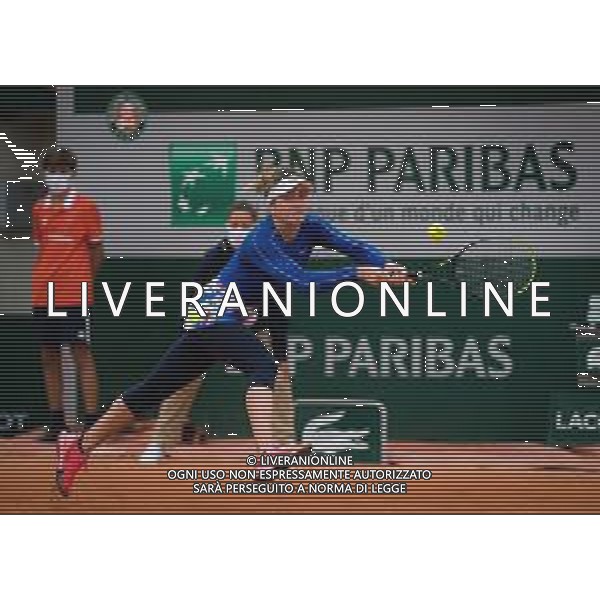 Roland Garros 2020, Grand Slam tournament - Tennis Internationals, 02 October 2020 Roland Garros stadium, paris, france, Italy Photo showing: Elina Svitolina of the Ukraine in action against Ekaterina Alexandrova of Russia @LM/DPPI/DPPI/Rob Prange AG ALDO LIVERANI SAS
