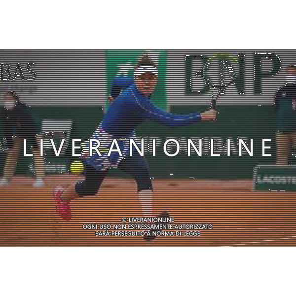 Roland Garros 2020, Grand Slam tournament - Tennis Internationals, 02 October 2020 Roland Garros stadium, paris, france, Italy Photo showing: Elina Svitolina of the Ukraine in action against Ekaterina Alexandrova of Russia @LM/DPPI/DPPI/Rob Prange AG ALDO LIVERANI SAS