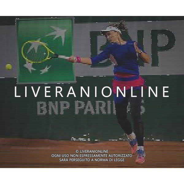 Roland Garros 2020, Grand Slam tournament - Tennis Internationals, 02 October 2020 Roland Garros stadium, paris, france, Italy Photo showing: Barbora Krejcikova of the Czech Republic in action against Tsvetana Pironkova of Bulgaria @LM/DPPI/DPPI/Rob Prange AG ALDO LIVERANI SAS