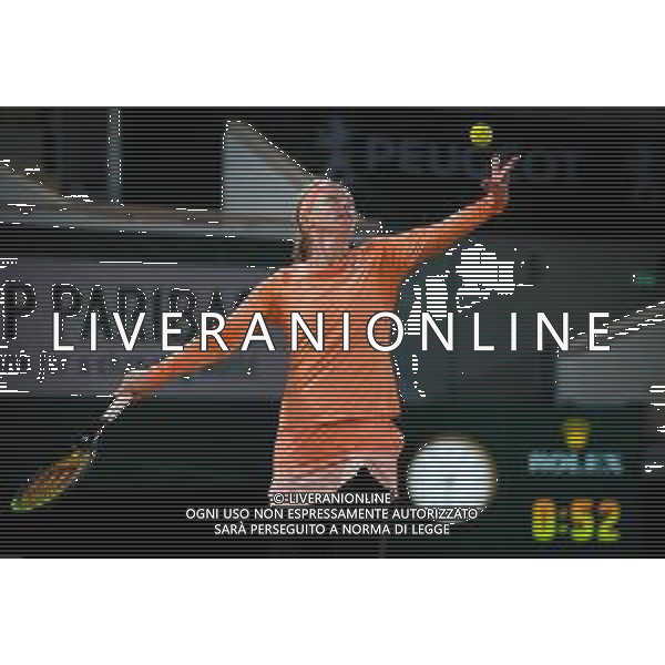 Roland Garros 2020, Grand Slam tournament - Tennis Internationals, 02 October 2020 Roland Garros stadium, paris, france, Italy Photo showing: Kiki Bertens of the Netherlands in action against Katerina Siniakova of the Czech Republic @LM/DPPI/DPPI/Rob Prange AG ALDO LIVERANI SAS