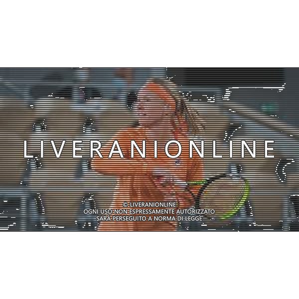 Roland Garros 2020, Grand Slam tournament - Tennis Internationals, 02 October 2020 Roland Garros stadium, paris, france, Italy Photo showing: Kiki Bertens of the Netherlands in action against Katerina Siniakova of the Czech Republic @LM/DPPI/DPPI/Rob Prange AG ALDO LIVERANI SAS