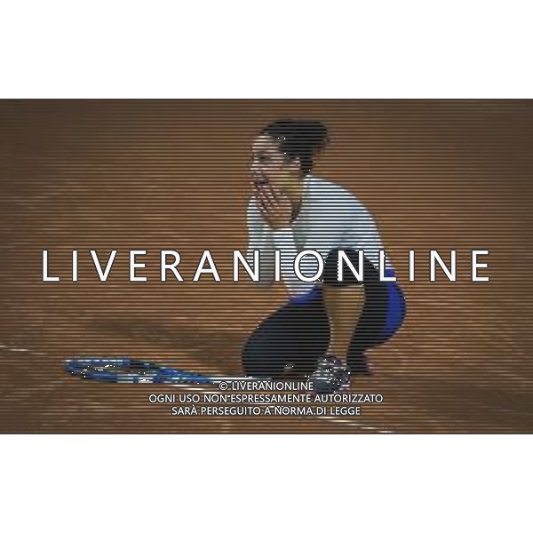 Roland Garros 2020, Grand Slam tournament - Tennis Internationals, 02 October 2020 Roland Garros stadium, paris, france, Italy Photo showing: Martina Trevisan of Italy in action against Maria Sakkari of Greece @LM/DPPI/DPPI/Rob Prange AG ALDO LIVERANI SAS