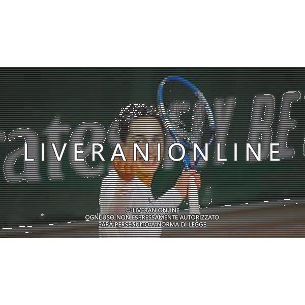 Roland Garros 2020, Grand Slam tournament - Tennis Internationals, 02 October 2020 Roland Garros stadium, paris, france, Italy Photo showing: Martina Trevisan of Italy in action against Maria Sakkari of Greece @LM/DPPI/DPPI/Rob Prange AG ALDO LIVERANI SAS